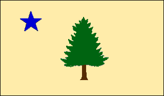 The first Maine Flag