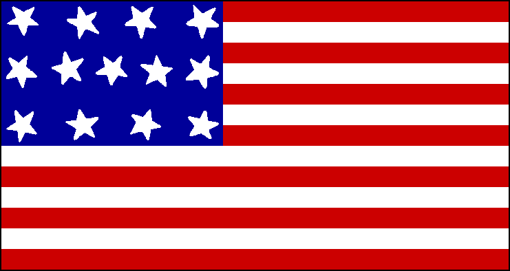 Example 13-star Flag