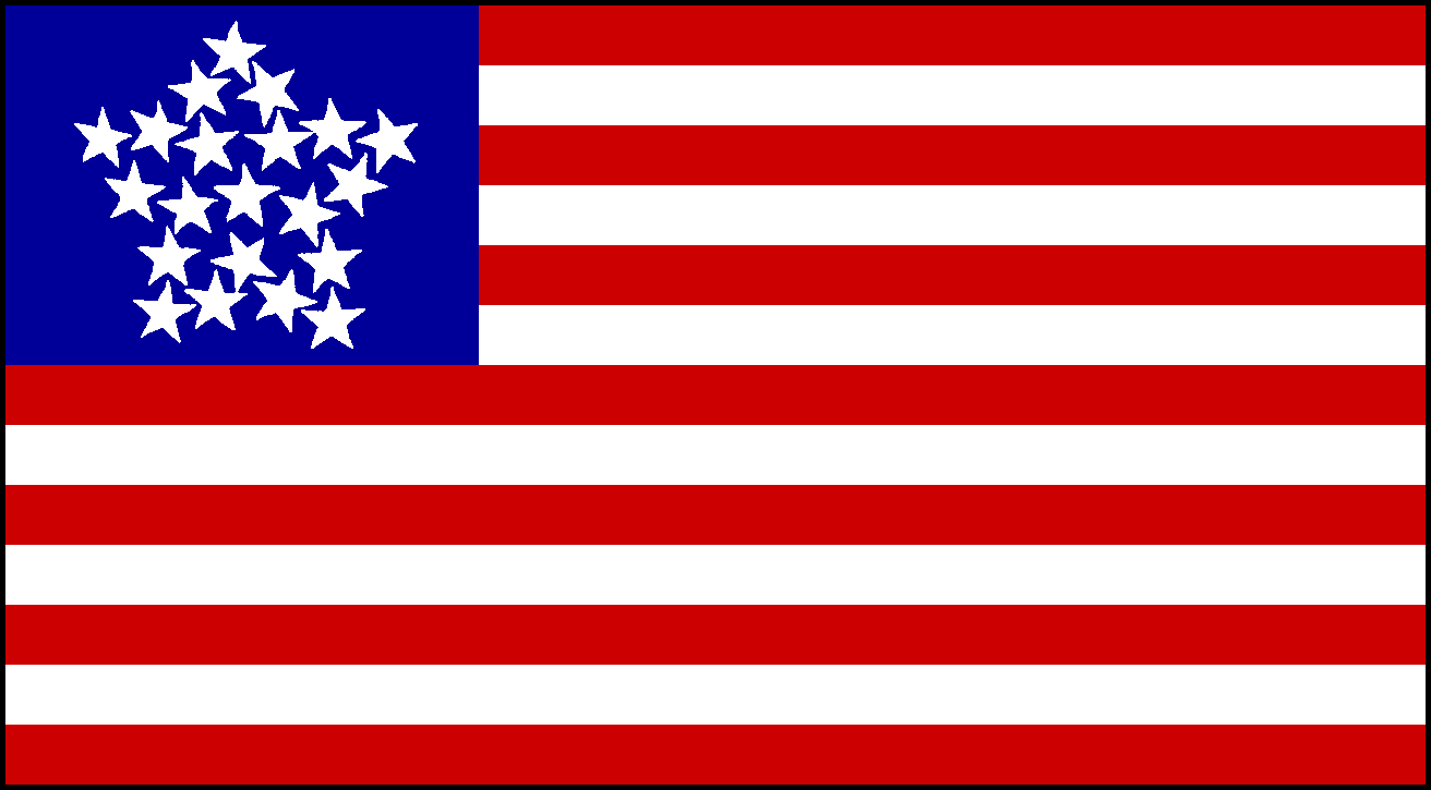 Example 21-star Flag