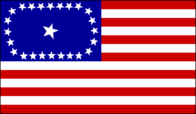 Example 25-star Flag