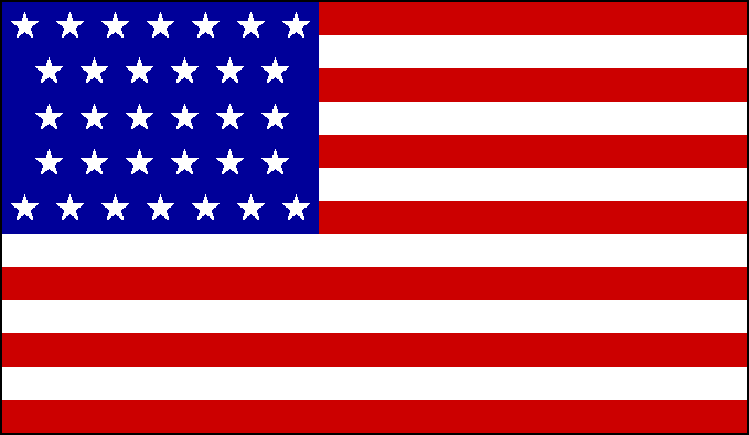 Example 32-star Flag