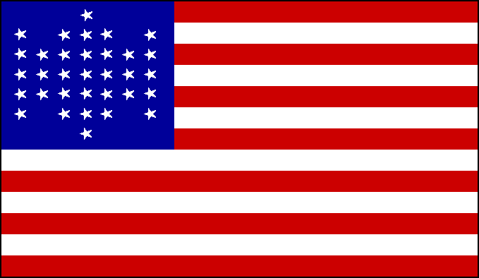 Example 33-star Flag