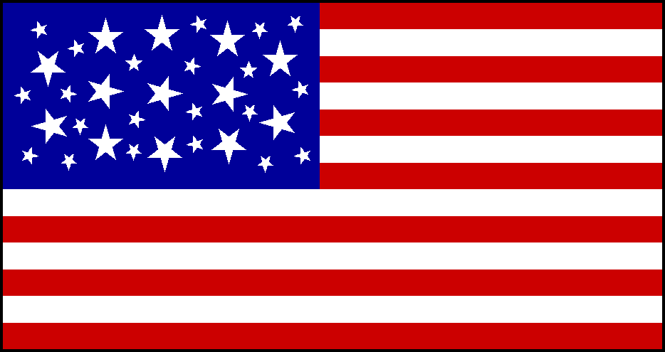 Example 34-star Flag