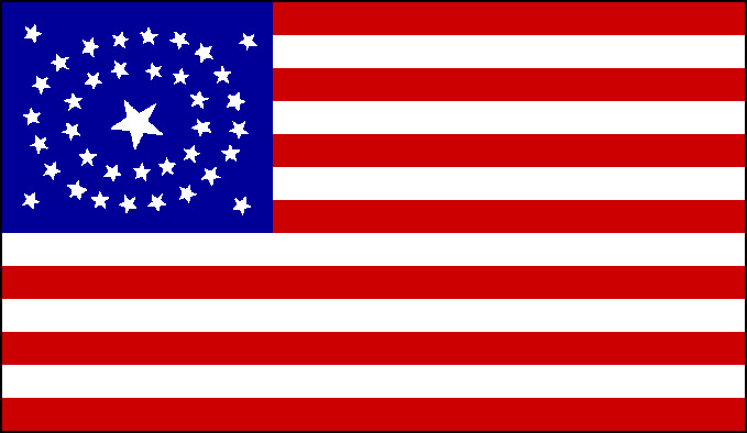 Example 38-star Flag