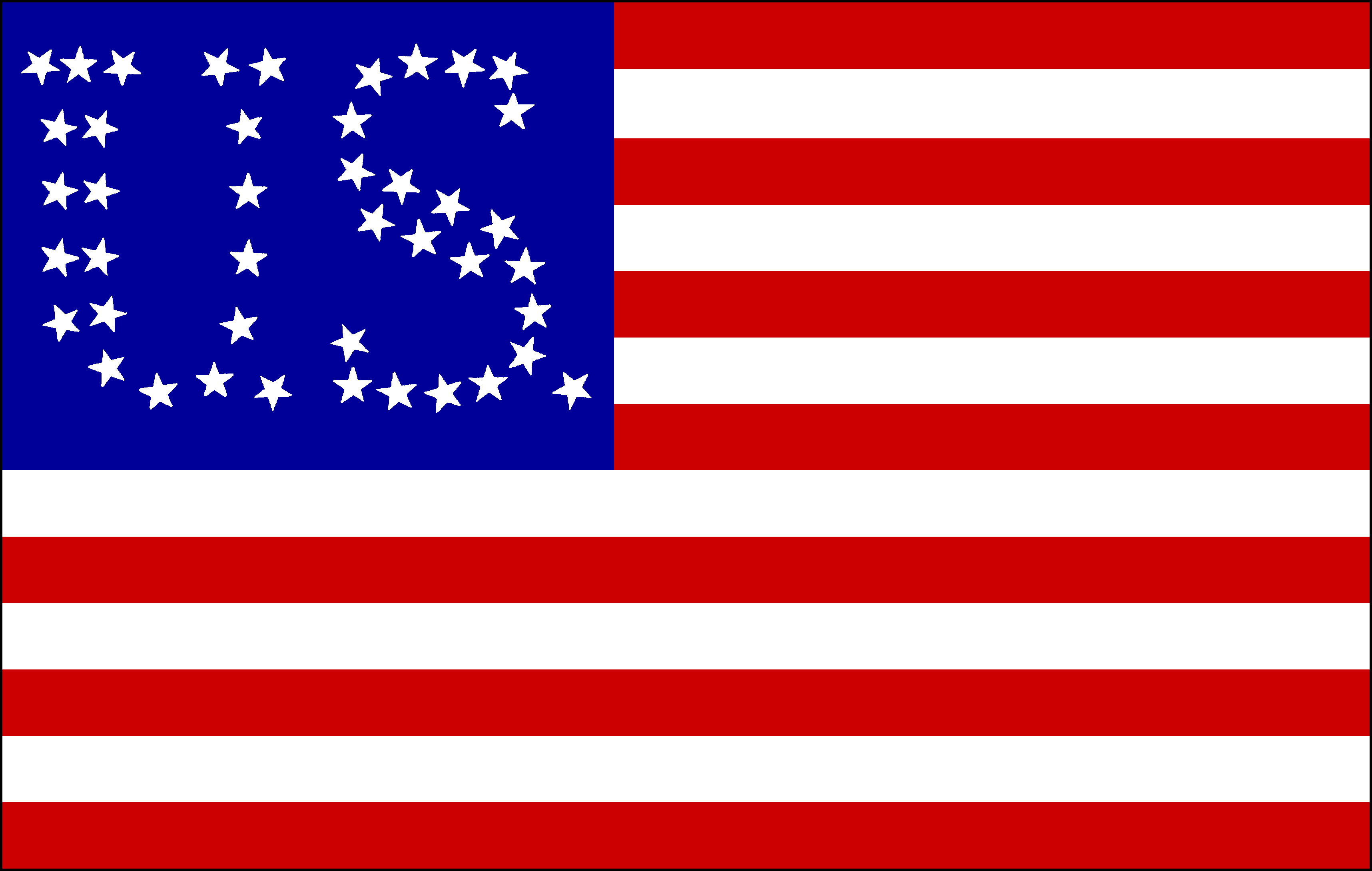 Example 44-star Flag