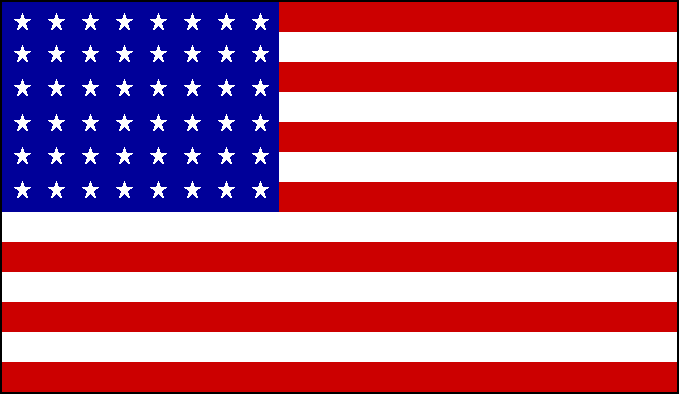 Example 48-star Flag
